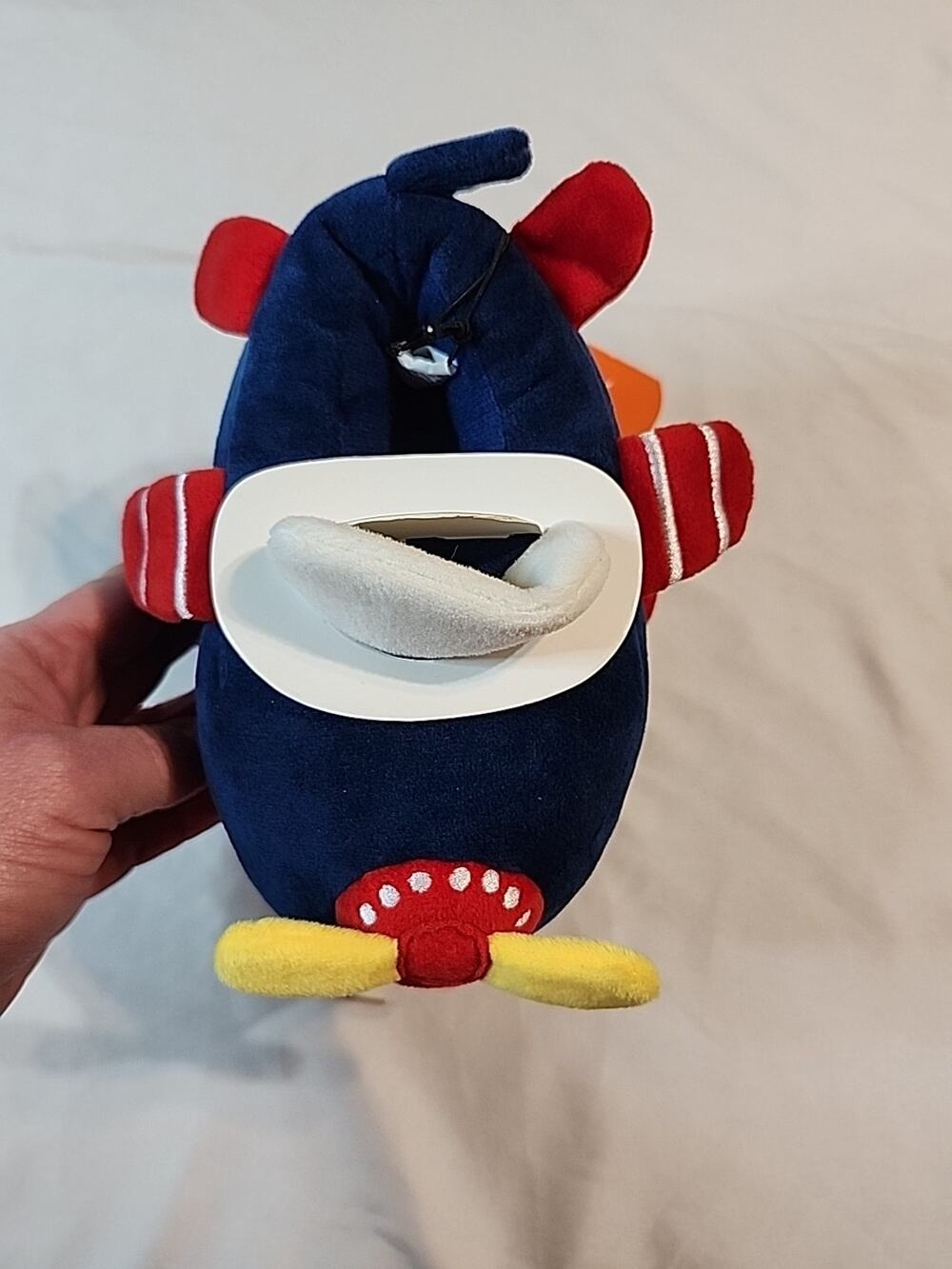 Wonder Nation Toddler Boys’ Airplane Slippers Size 7-8 House Shoes Blue